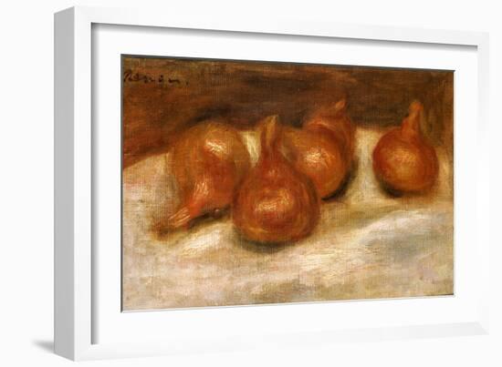 Still Life with Pomegranates-Pierre-Auguste Renoir-Framed Giclee Print