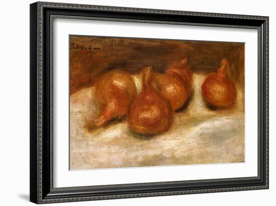 Still Life with Pomegranates-Pierre-Auguste Renoir-Framed Giclee Print