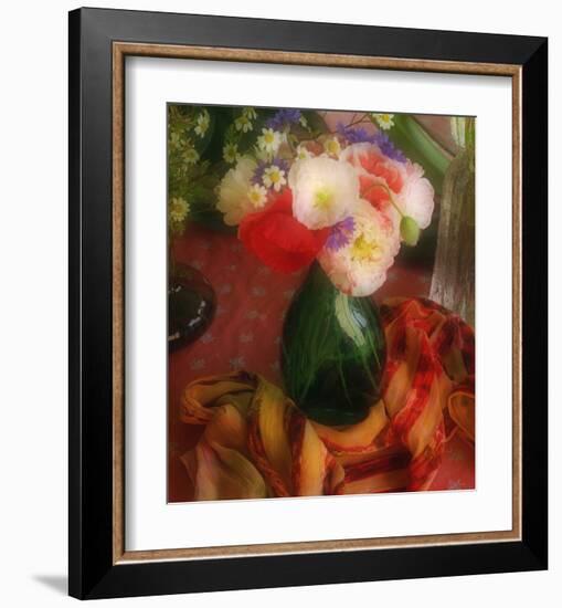 Still Life with Poppies-Judy Stalus-Framed Art Print