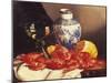 Still Life with Prawns-Edward Ladell-Mounted Giclee Print