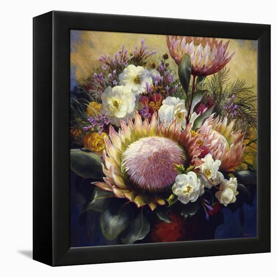 Still Life with Protea-Elizabeth Horning-Framed Premier Image Canvas