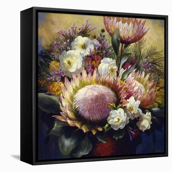 Still Life with Protea-Elizabeth Horning-Framed Premier Image Canvas