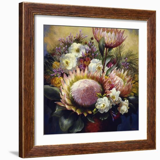 Still Life with Protea-Elizabeth Horning-Framed Giclee Print