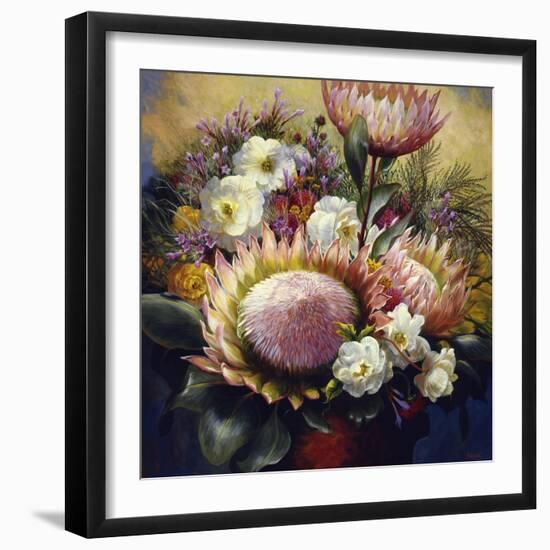 Still Life with Protea-Elizabeth Horning-Framed Giclee Print