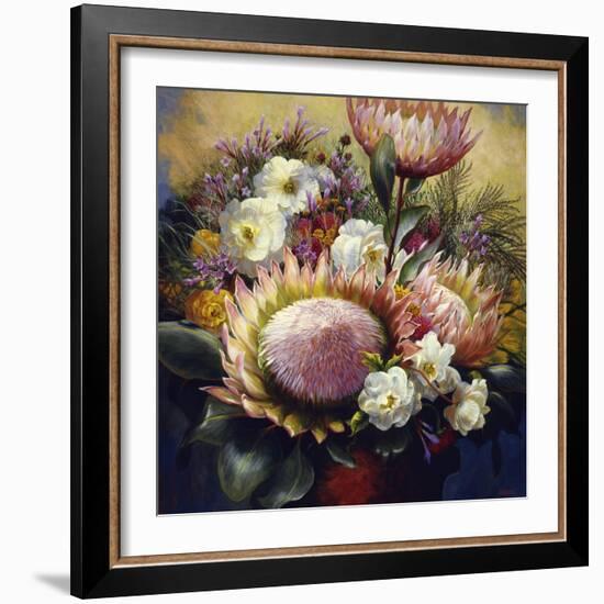 Still Life with Protea-Elizabeth Horning-Framed Giclee Print