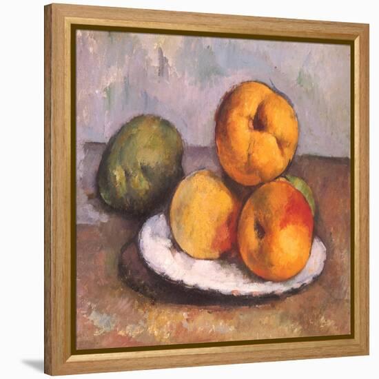 Still Life with Quince, Apples, and Pears, 1886-Paul C?zanne-Framed Premier Image Canvas