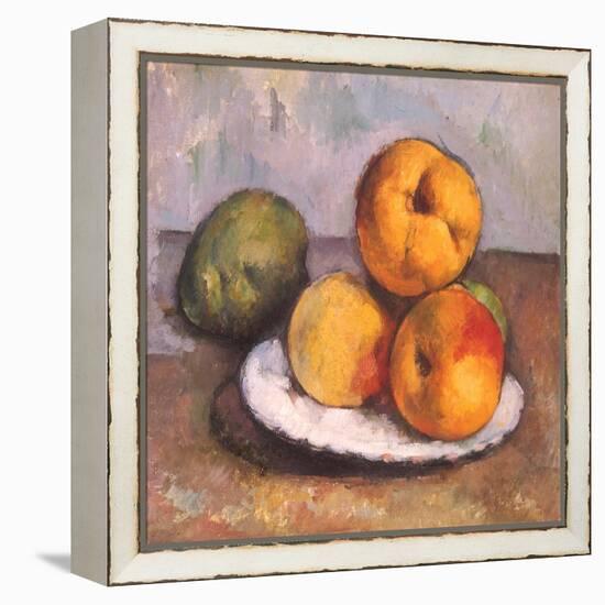 Still Life with Quince, Apples, and Pears, 1886-Paul C?zanne-Framed Premier Image Canvas