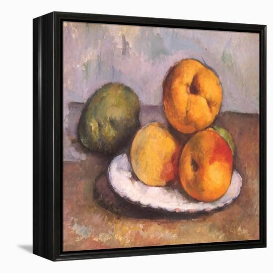 Still Life with Quince, Apples, and Pears, 1886-Paul C?zanne-Framed Premier Image Canvas