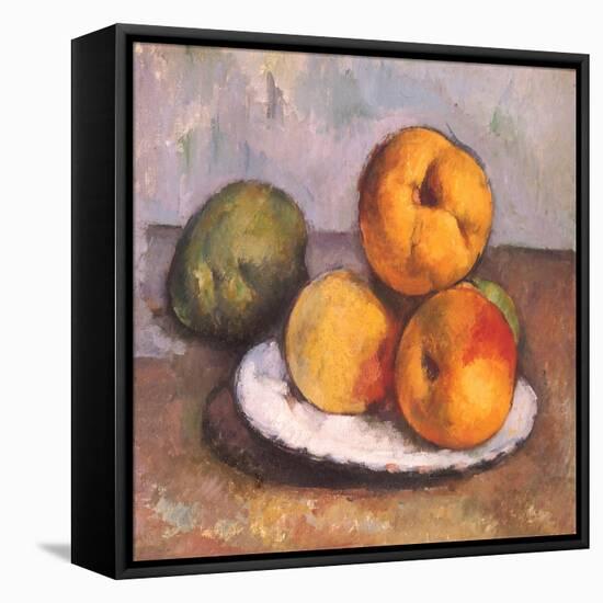 Still Life with Quince, Apples, and Pears, 1886-Paul C?zanne-Framed Premier Image Canvas