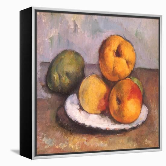 Still Life with Quince, Apples, and Pears, 1886-Paul C?zanne-Framed Premier Image Canvas