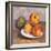 Still Life with Quince, Apples, and Pears, 1886-Paul C?zanne-Framed Giclee Print