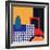 Still Life with Red Chair, 2002-Eithne Donne-Framed Giclee Print