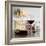 Still Life with Red Wine in Glass and Decanter-Alexander Feig-Framed Photographic Print