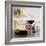 Still Life with Red Wine in Glass and Decanter-Alexander Feig-Framed Photographic Print