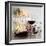 Still Life with Red Wine in Glass and Decanter-Alexander Feig-Framed Photographic Print