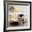Still Life with Red Wine in Glass and Decanter-Alexander Feig-Framed Photographic Print