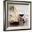 Still Life with Red Wine in Glass and Decanter-Alexander Feig-Framed Photographic Print