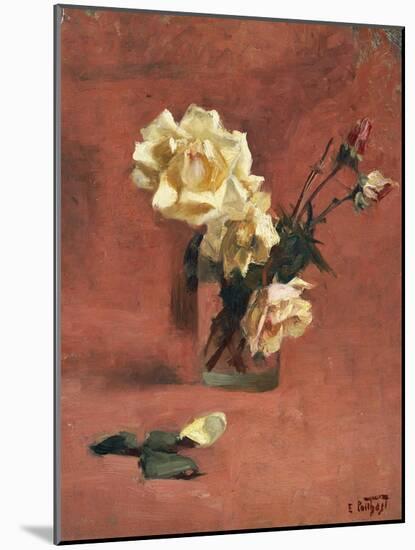 Still Life with Roses in a Glass-Edward Henry Potthast-Mounted Giclee Print