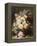 Still Life with Roses, Syringas and a Blue Tit on a Mossy Bank-Jean Baptiste Claude Robie-Framed Premier Image Canvas