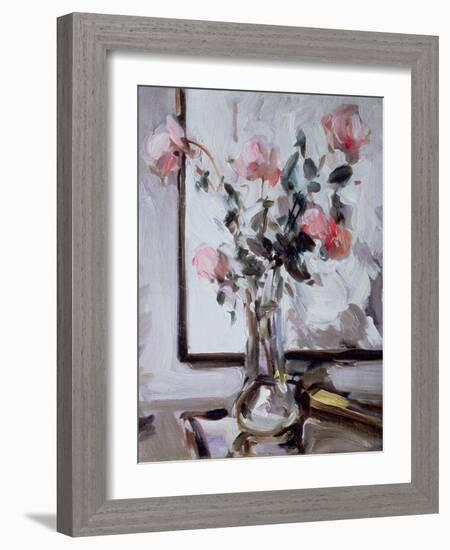 Still Life with Roses-Samuel John Peploe-Framed Giclee Print