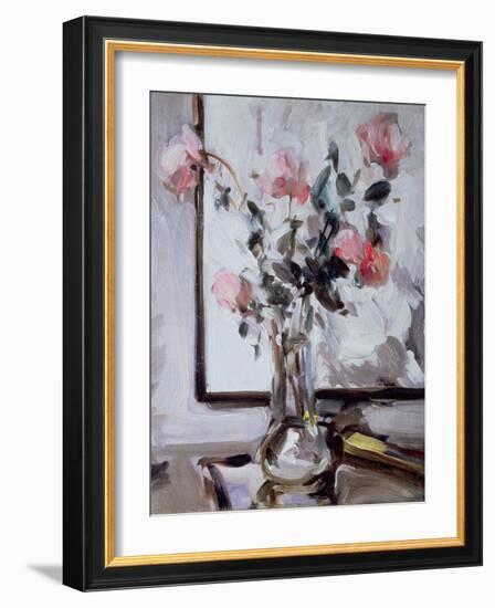 Still Life with Roses-Samuel John Peploe-Framed Giclee Print