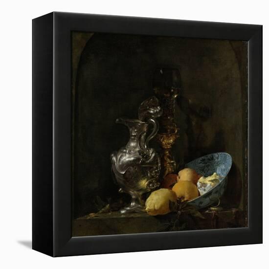 Still Life with Silver Ewe, C.1655-60-Willem Kalf-Framed Premier Image Canvas