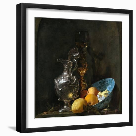 Still Life with Silver Jug-Willem Kalf-Framed Giclee Print