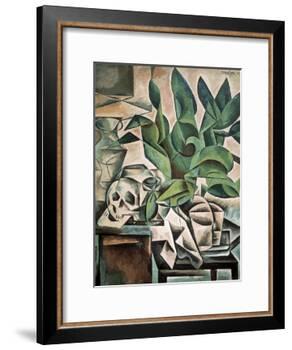 Still Life with Skull-Bohumil Kubista-Framed Art Print