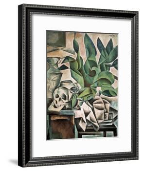 Still Life with Skull-Bohumil Kubista-Framed Art Print