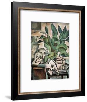 Still Life with Skull-Bohumil Kubista-Framed Art Print