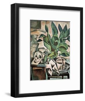 Still Life with Skull-Bohumil Kubista-Framed Art Print
