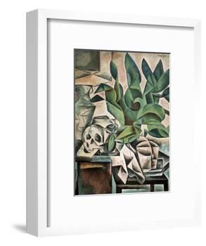 Still Life with Skull-Bohumil Kubista-Framed Art Print
