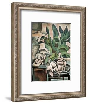 Still Life with Skull-Bohumil Kubista-Framed Art Print