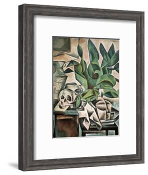 Still Life with Skull-Bohumil Kubista-Framed Art Print