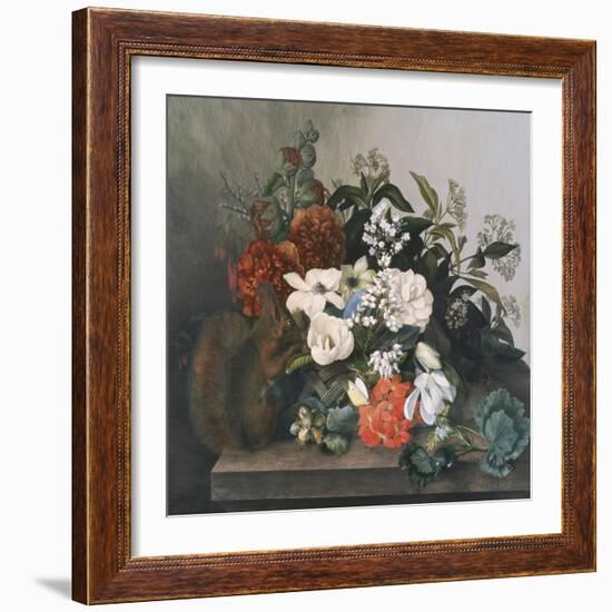 Still Life with Squirrel-Mary Kearse-Framed Giclee Print