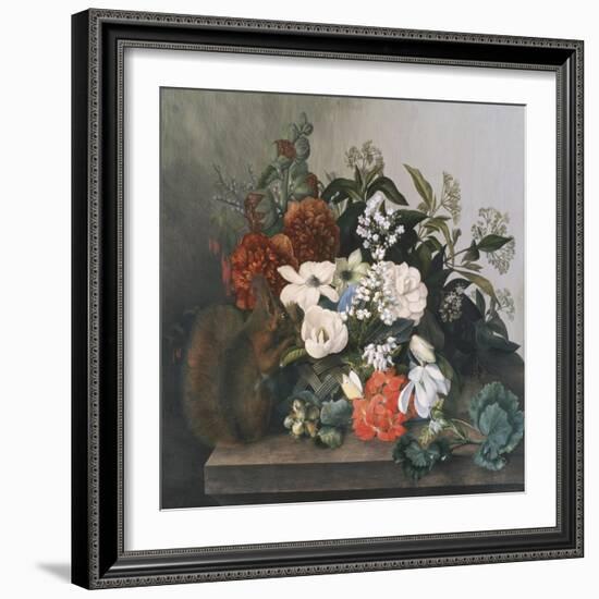 Still Life with Squirrel-Mary Kearse-Framed Giclee Print