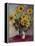 Still Life with Sunflowers, 1880-Claude Monet-Framed Premier Image Canvas