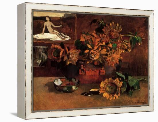 Still Life with Sunflowers, 1901-Paul Gauguin-Framed Premier Image Canvas