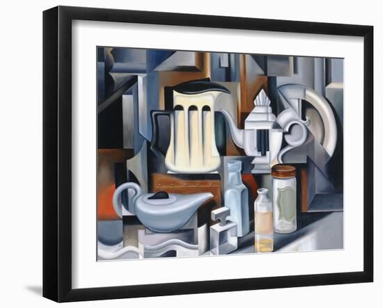 Still Life with Teapots-Catherine Abel-Framed Giclee Print