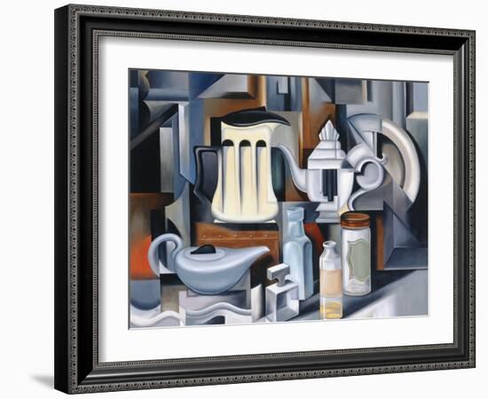 Still Life with Teapots-Catherine Abel-Framed Giclee Print