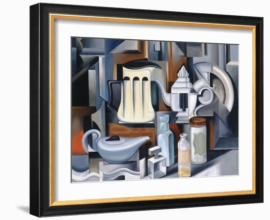 Still Life with Teapots-Catherine Abel-Framed Giclee Print