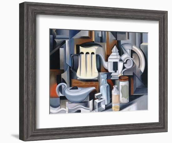 Still Life with Teapots-Catherine Abel-Framed Giclee Print