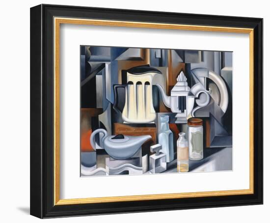 Still Life with Teapots-Catherine Abel-Framed Giclee Print