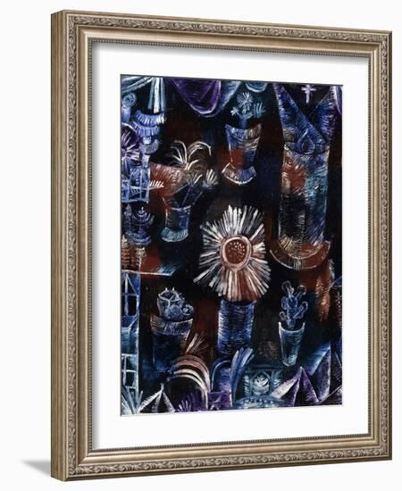 Still-Life with Thistle-Paul Klee-Framed Giclee Print