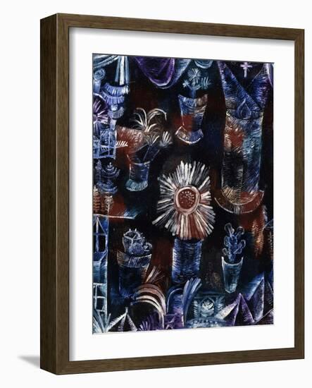 Still-Life with Thistle-Paul Klee-Framed Giclee Print