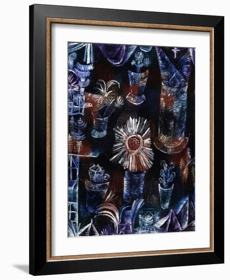 Still-Life with Thistle-Paul Klee-Framed Giclee Print