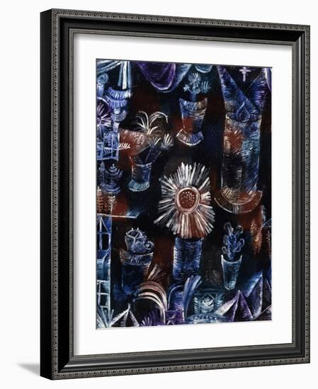 Still-Life with Thistle-Paul Klee-Framed Giclee Print
