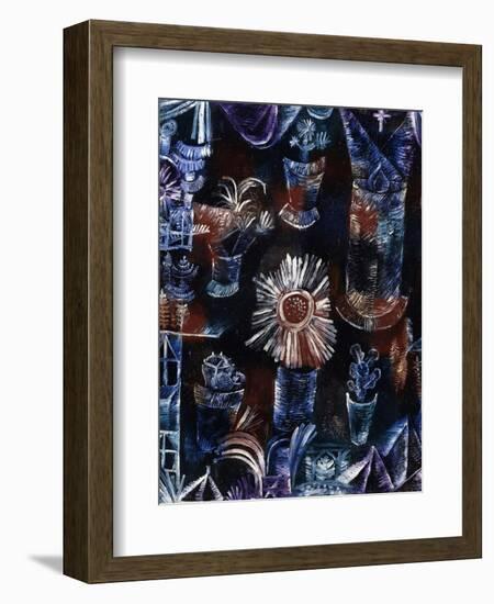 Still-Life with Thistle-Paul Klee-Framed Giclee Print