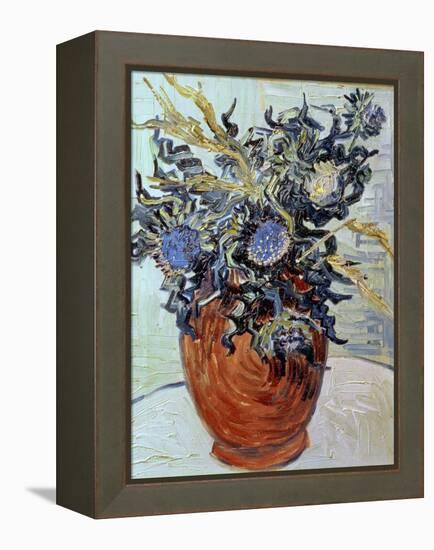 Still Life with Thistles, 1890-Vincent van Gogh-Framed Premier Image Canvas