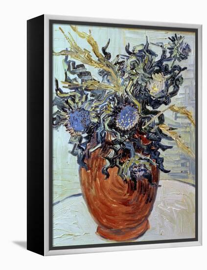 Still Life with Thistles, 1890-Vincent van Gogh-Framed Premier Image Canvas